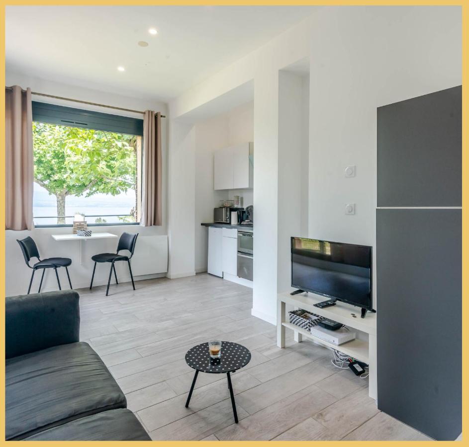 Appartement Cozy 2 Panoramique Lac Leman Thonon-Les-Bains Thonon-les-Bains Exterior foto